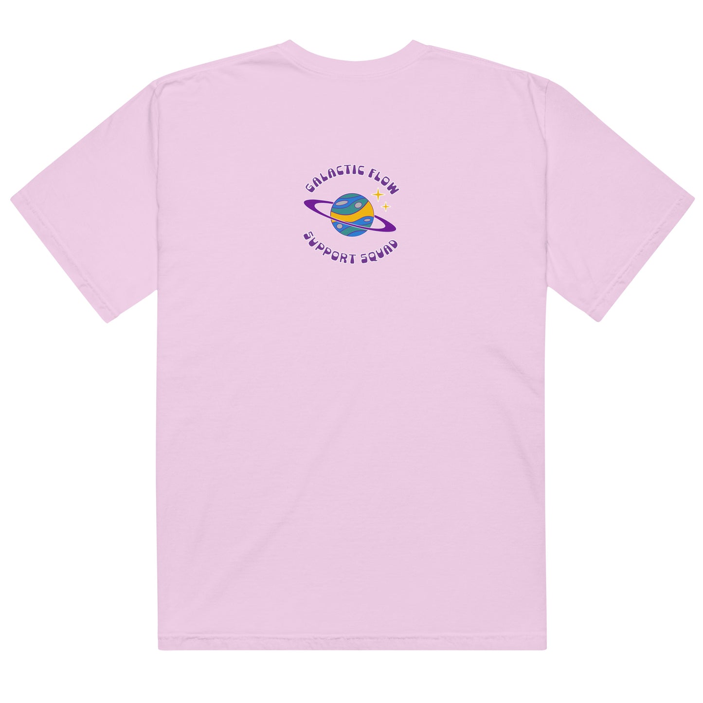 Custom name unisex t-shirt – Galactic Flow