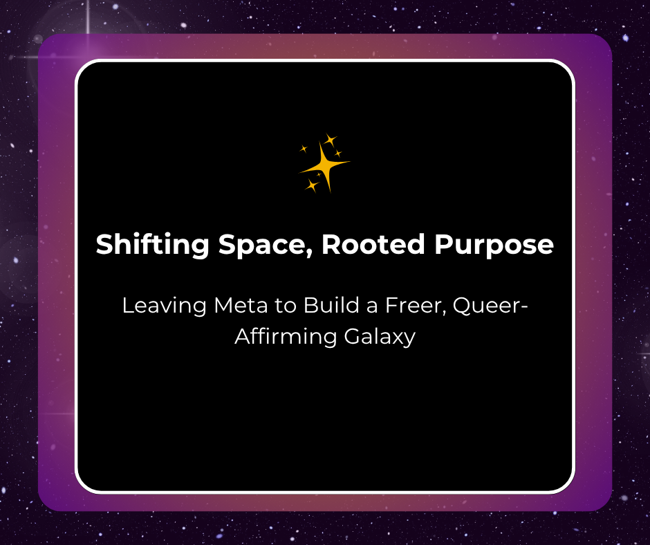 Shifting from Meta | Galactic Flow