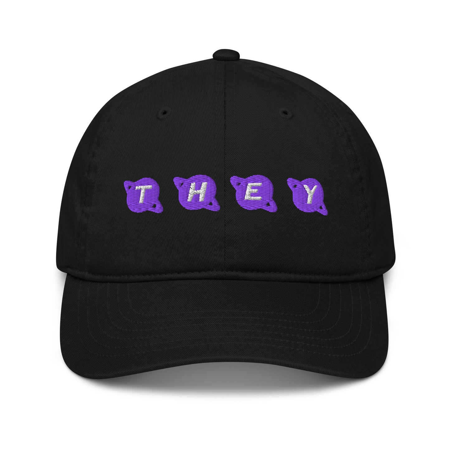 Custom Planet Pronoun Hat - Galactic Flow